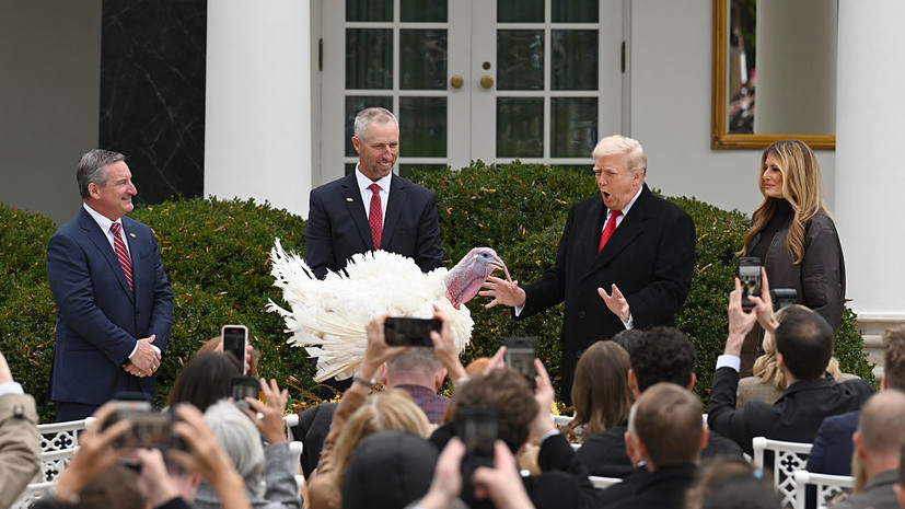 Трамп сообщил о пропаже одной из индеек, подготовленных к помилованию