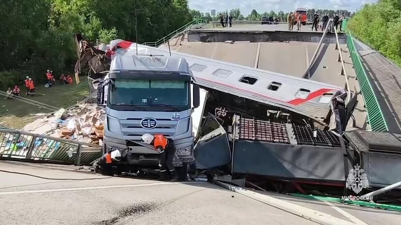 Богомаз: в Брянской области открыли движение по подорванному при теракте мосту