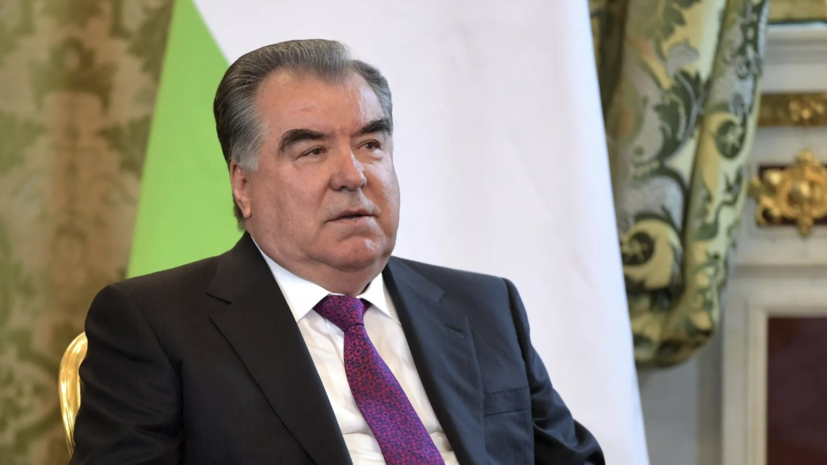 Рахмон принял приглашение Путина на встречу лидеров стран СНГ в Петербурге