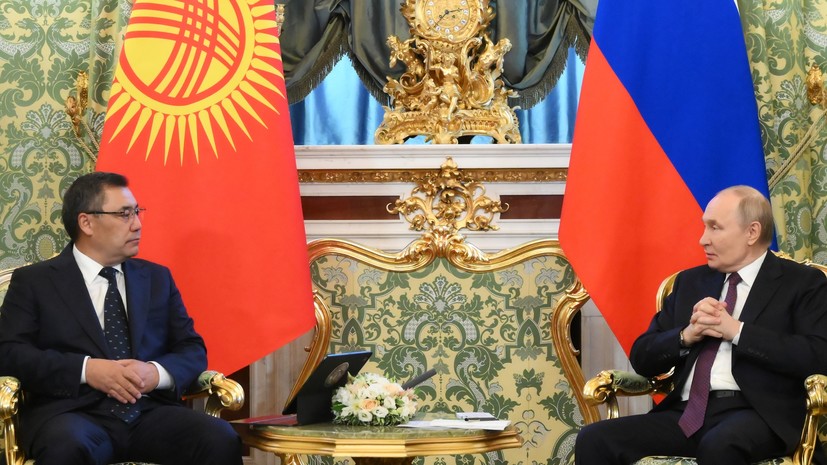 Путин заявил, что уважает решение Бишкека об официальном статусе русского языка
