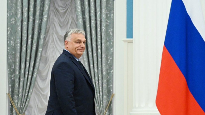 Орбан прибыл в Кремль на переговоры с Путиным