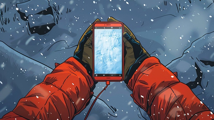 Россиянам объяснили, почему телефон быстрее теряет заряд батареи на холоде