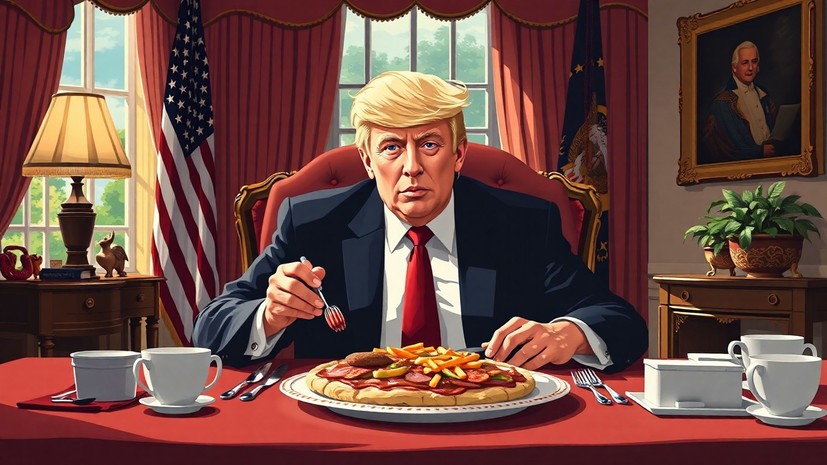 Журналист Вулф заявил, что Трамп предпочитал есть в спальне Белого дома