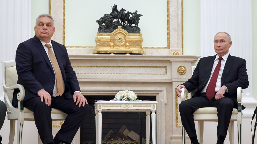 Лавров: Путин и Орбан провели очень позитивный разговор