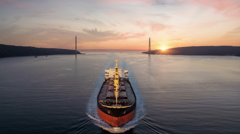 Турецкие власти заявили о внешней причине пожара на танкере в Чёрном море