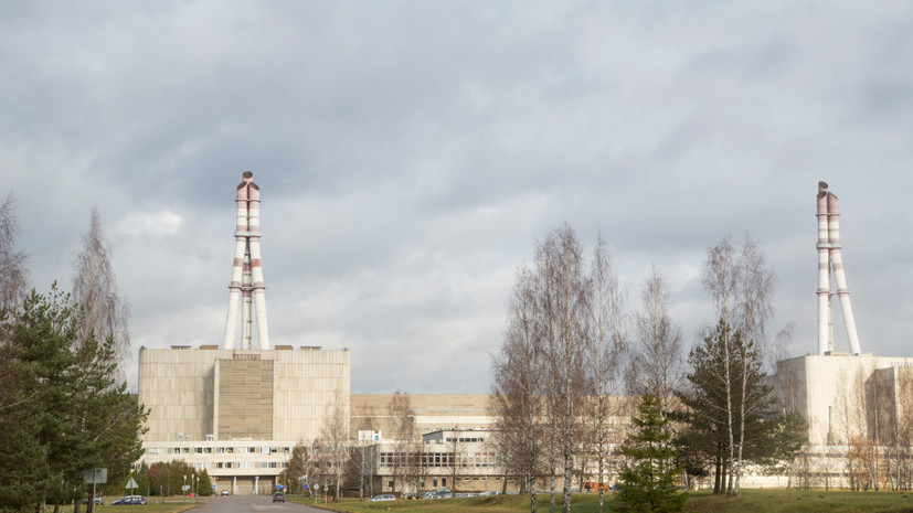 Литва ответила на запрос МЧС Белоруссии о возгорании на Игналинской АЭС