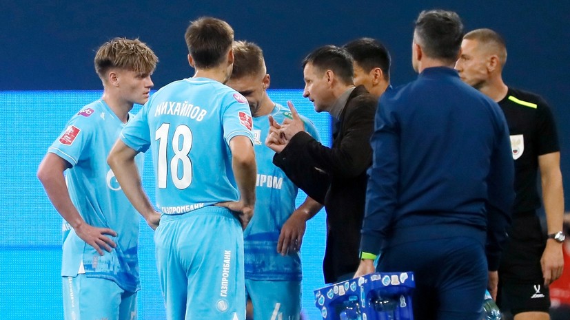 «Зенит» впервые при Семаке нанёс лишь один удар в створ за матч в РПЛ