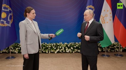 О Киргизии, санкциях и Украине: Путин дал интервью Номад ТВ