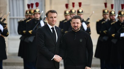 Зеленский встретится с Макроном в Париже 1 декабря