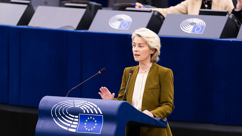 Фон дер Ляйен заявила о прогрессе лидеров ЕС в переговорах по Украине