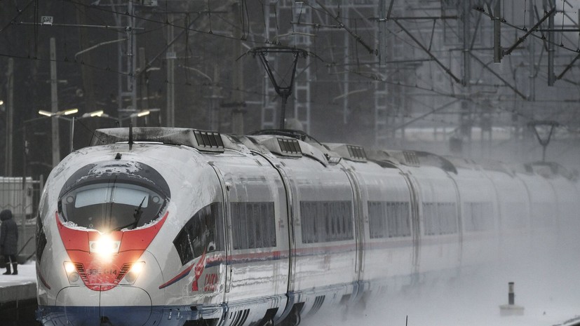 Поезд «Сапсан» из Петербурга задерживается в Ленобласти по техпричинам