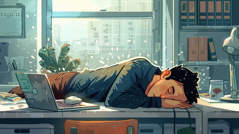 Россиянам объяснили, можно ли спать на работе в обеденный перерыв