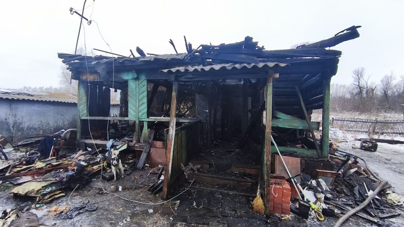 В Алтайском крае двое детей погибли при пожаре