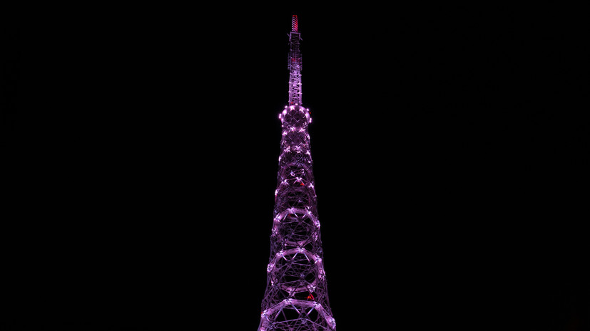 Телебашню Перми украсит подсветка в День волонтёра