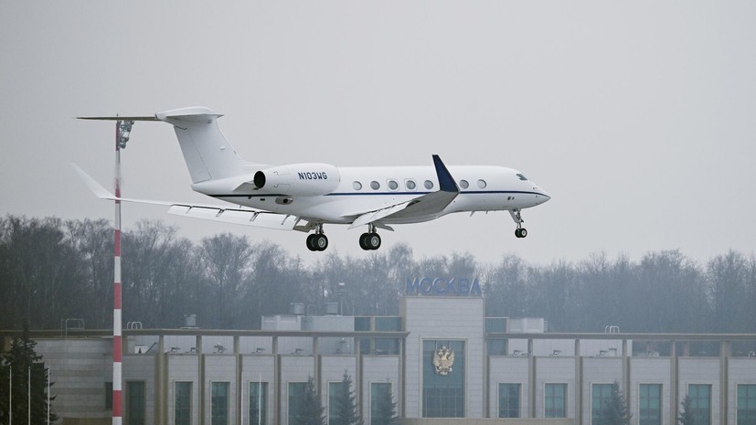 Самолёт с Уиткоффом, вероятно, вылетел из Москвы