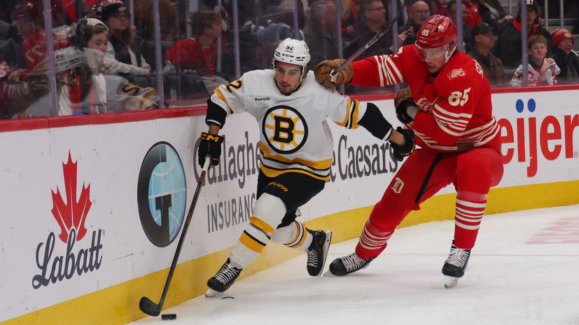 Гол Хуснутдинова и пас Задорова не помогли «Бостону» избежать поражения от «Детройта»