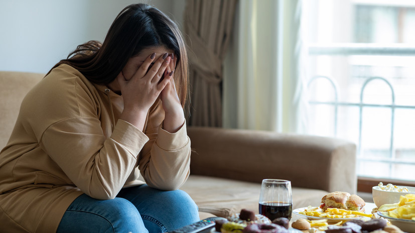 Психотерапевт Крашкина: депрессия и лишний вес взаимосвязаны