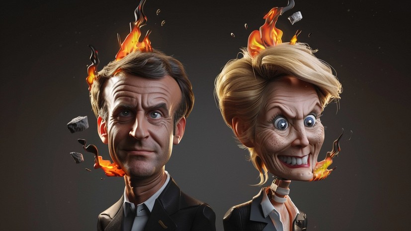 Политик Филиппо: от речи Путина у Макрона и фон дер Ляйен горели уши