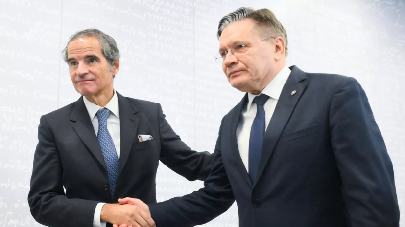 Лихачёв в Вене обсудил с Гросси вопросы обеспечения безопасности ЗАЭС