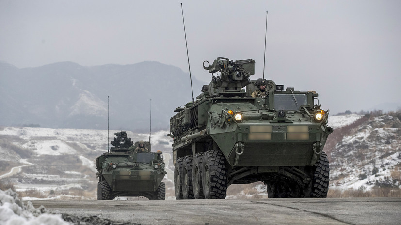 Генштаб Польши одобрил приобретение 250 американских БТР Stryker