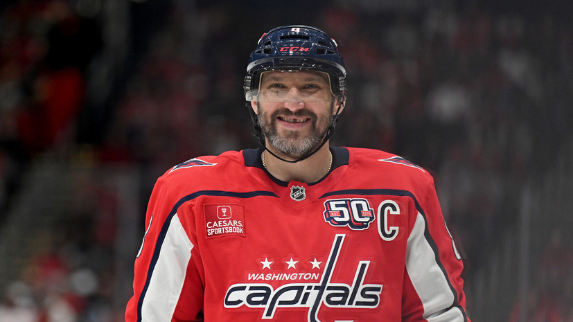 Овечкин впервые в сезоне забросил шайбу из своего «офиса»