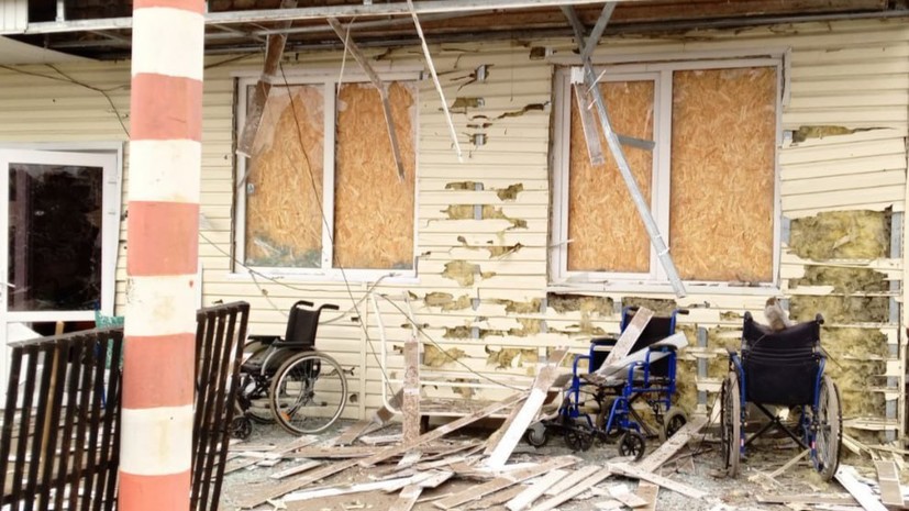 Украинский беспилотник атаковал Сватовскую центральную городскую больницу в ЛНР