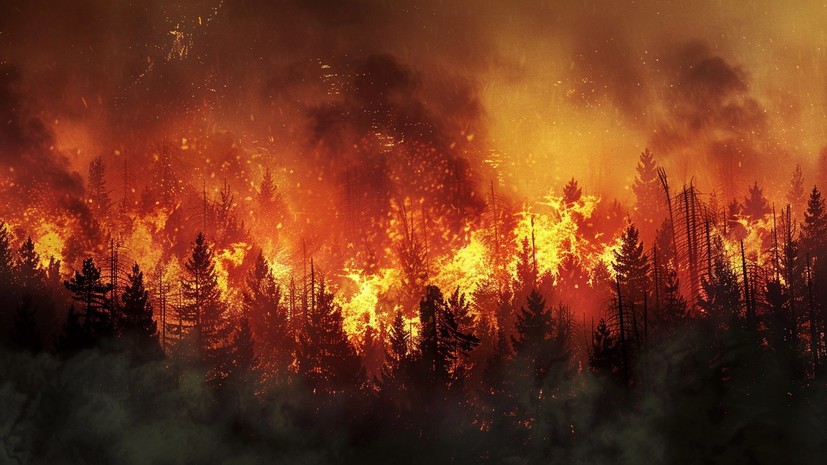 В Рослесхозе рассказали об ущербе от лесных пожаров в этом году