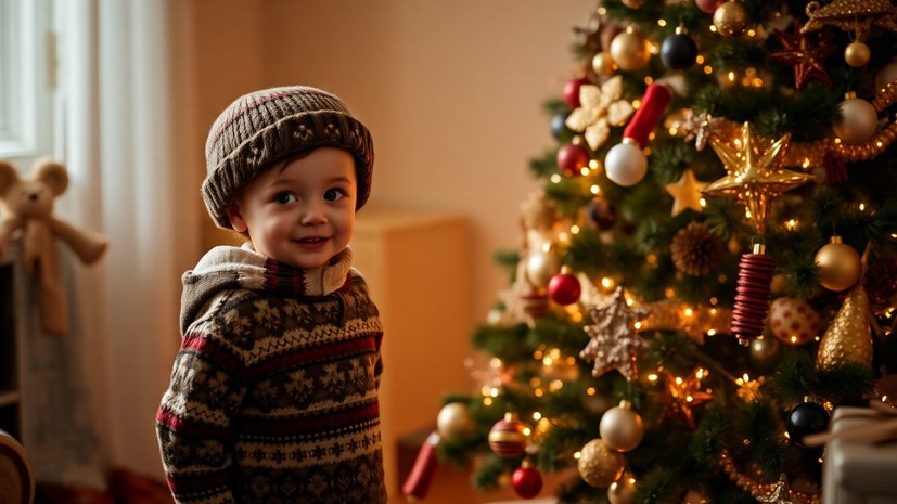 Врач Пятикова: гирлянды и мишура могут вызвать аллергию у детей