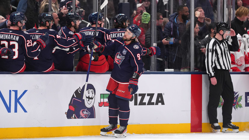 «Коламбус» обыграл «Детройт» в серии буллитов, у Проворова и Марченко по голу