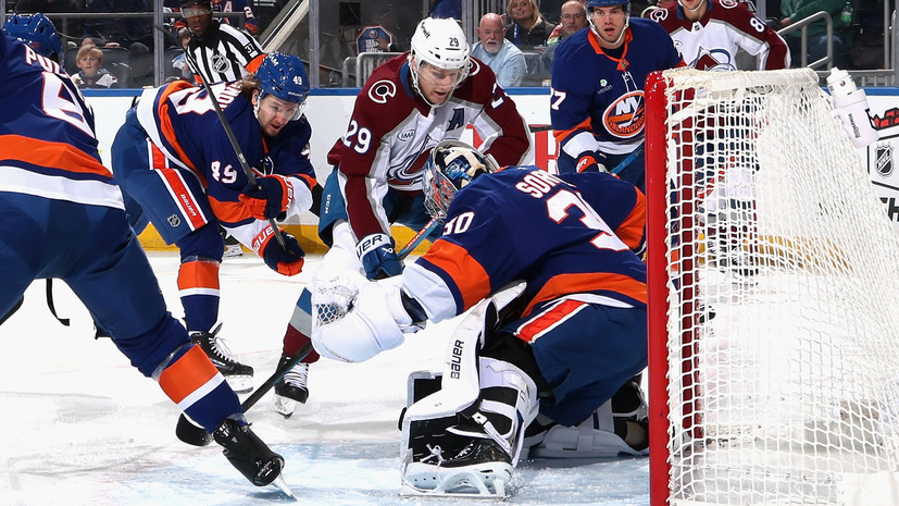 35 сейвов Сорокина и пас Шабанова помогли «Айлендерс» победить «Колорадо» в матче НХЛ