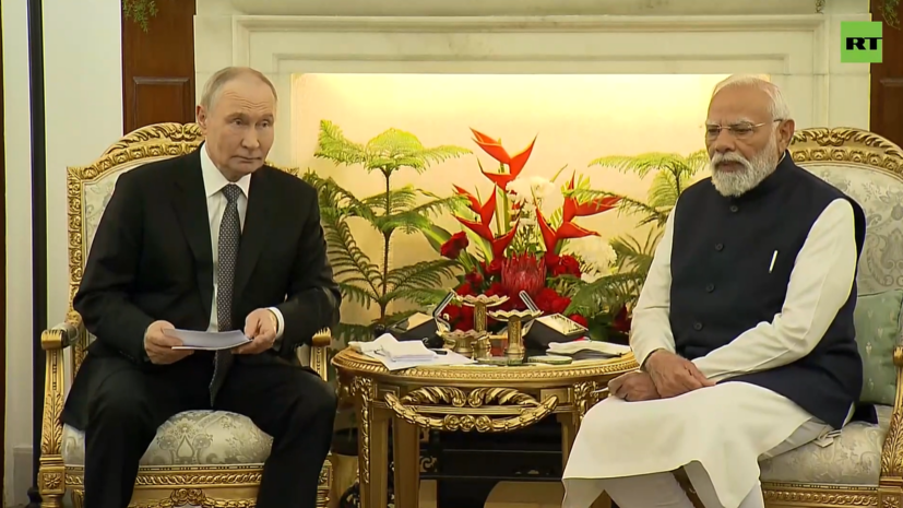 Встреча Путина и Моди Встреча Путина и Моди
