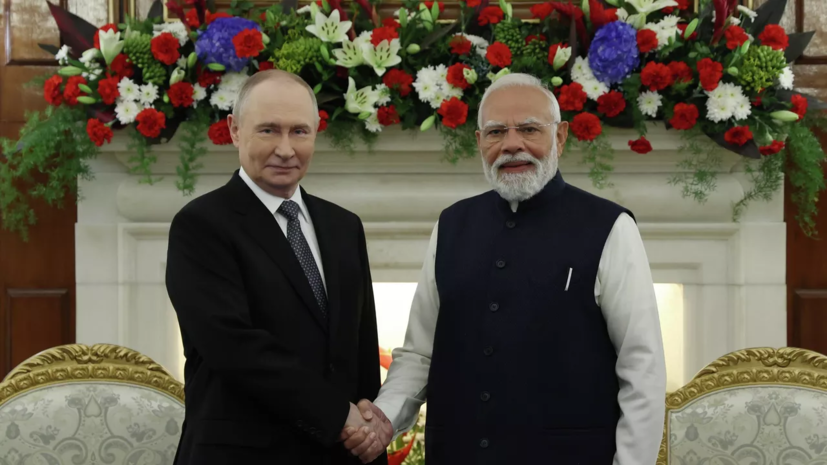Переговоры Путина и Моди длились более двух часов