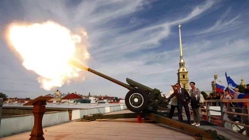 В Санкт-Петербурге орудие полуденного выстрела поменяло историческую позицию