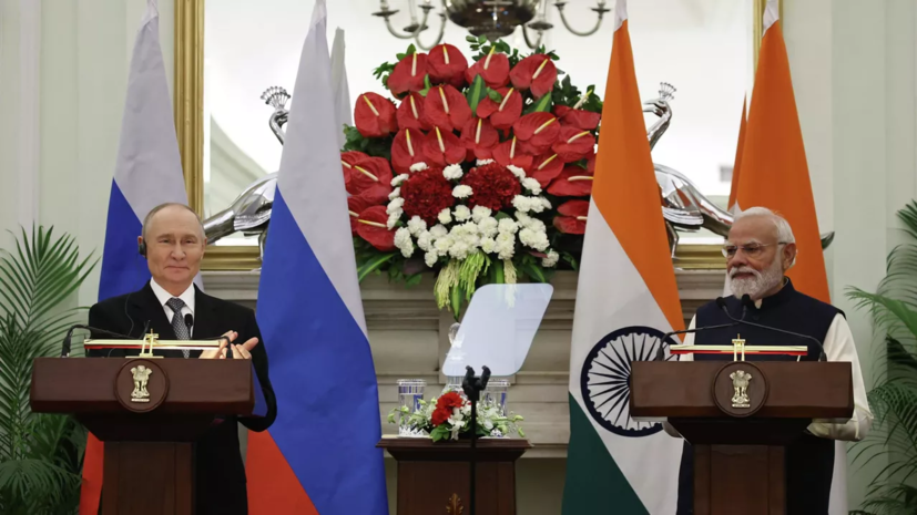 Путин: Россия готова к широкому партнёрству с Индией в сфере ИИ