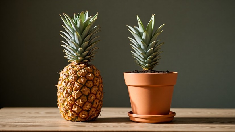 Садовод Туманов: из верхушки ананаса можно получить домашнее растение