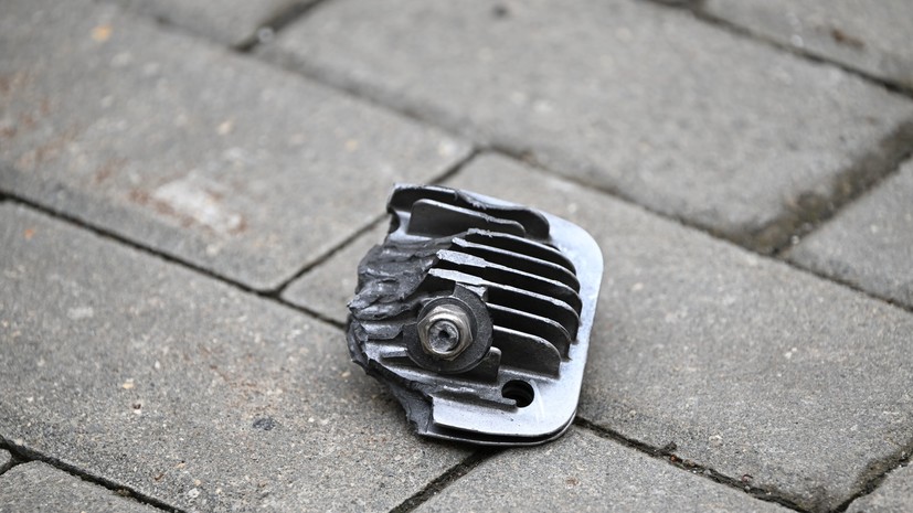 В нескольких районах Рязани произошло падение обломков БПЛА