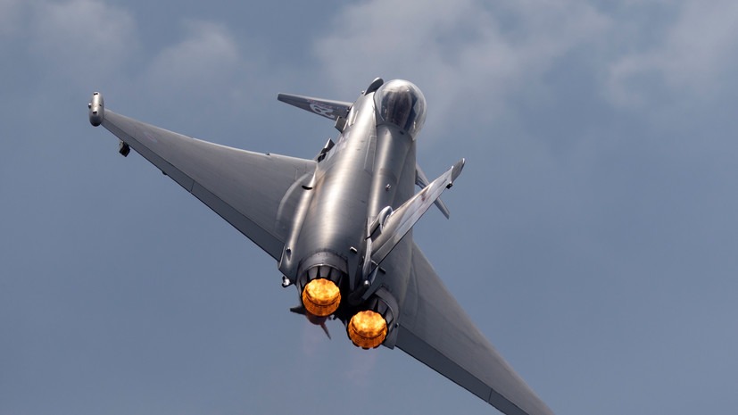 В Польше на боевое дежурство заступили пять немецких истребителей Eurofighter