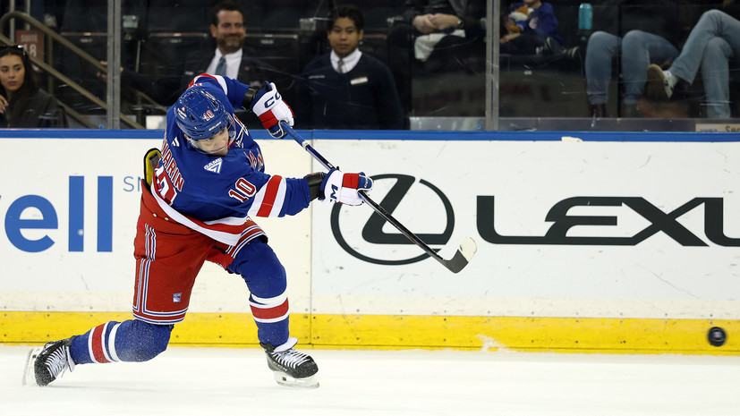 Передача Панарина не спасла «Рейнджерс» от поражения в матче с «Вегасом»