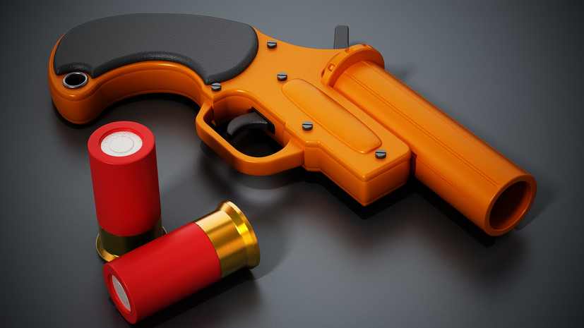 В Челябинске подростки выстрелили в мужчину из ракетницы