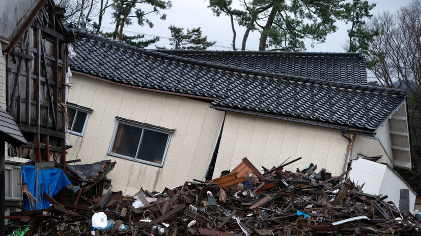 В Японии произошло землетрясение магнитудой 7,2