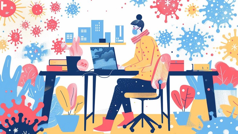 Депутат ГД Куринный призвал перевести россиян на удалённую работу из-за гриппа