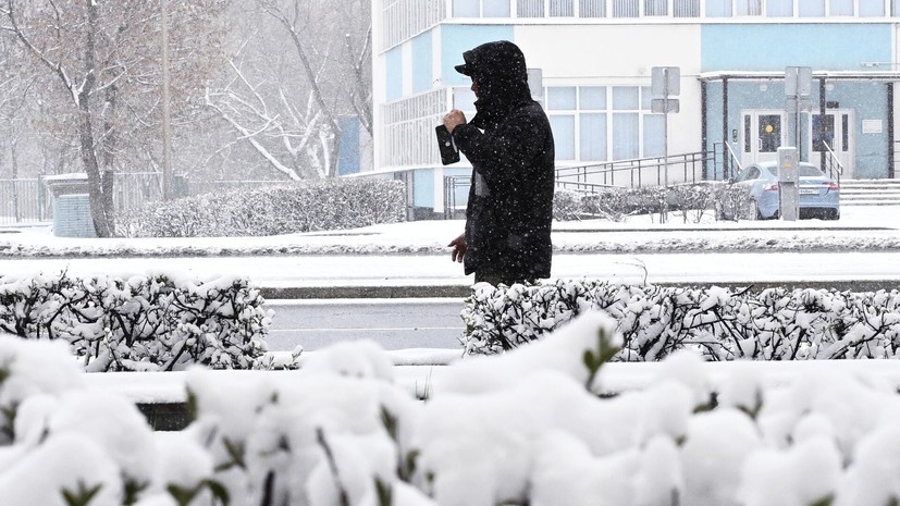 Синоптик Леус спрогнозировал облачные поля и снег в Москве