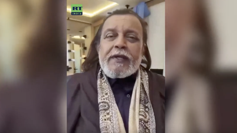 Звезда фильма &laquo;Танцор диско&raquo; Чакраборти поблагодарил Путина и Симоньян за открытие RT India