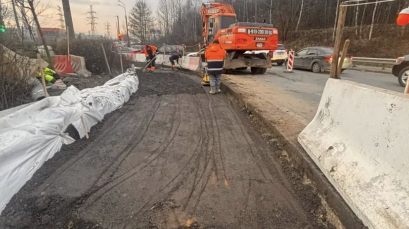 В Мытищах началось строительство путепровода между Волковским шоссе и улицей Мира