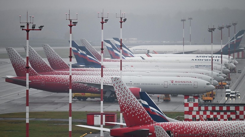 Аэропорт Шереметьево приостановил работу