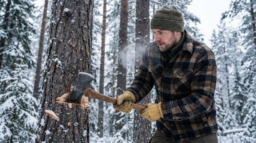 Юрист Лукинова предупредила о штрафе за незаконную рубку хвойных деревьев