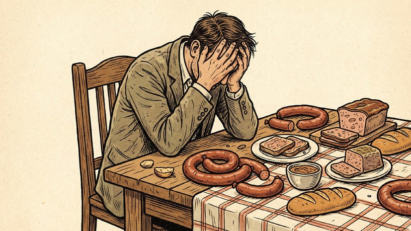 Невролог Ашихмина: колбасы и паштеты могут вызвать мигрень