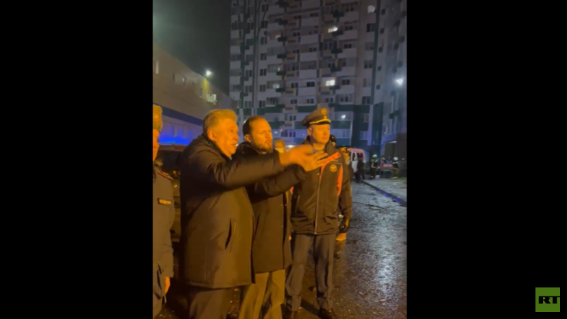 Опубликованы кадры с места ЧП в Твери, где была отражена атака БПЛА