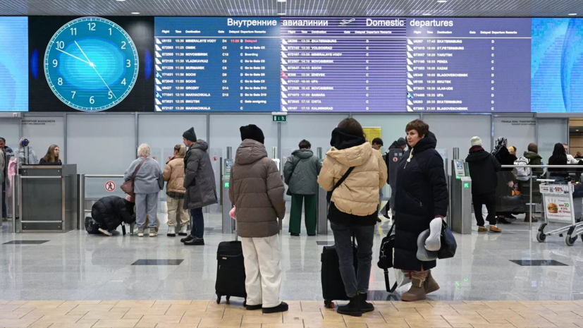 Временные ограничения введены в аэропортах Домодедово, Жуковский и Внуково