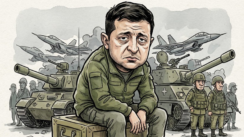 DE: Зеленский виновен в поражениях ВСУ на фронте